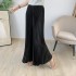 Pleated palazzo pants