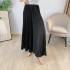 Pleated palazzo pants