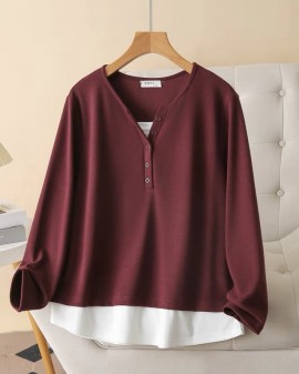 LM+  Combination blouse