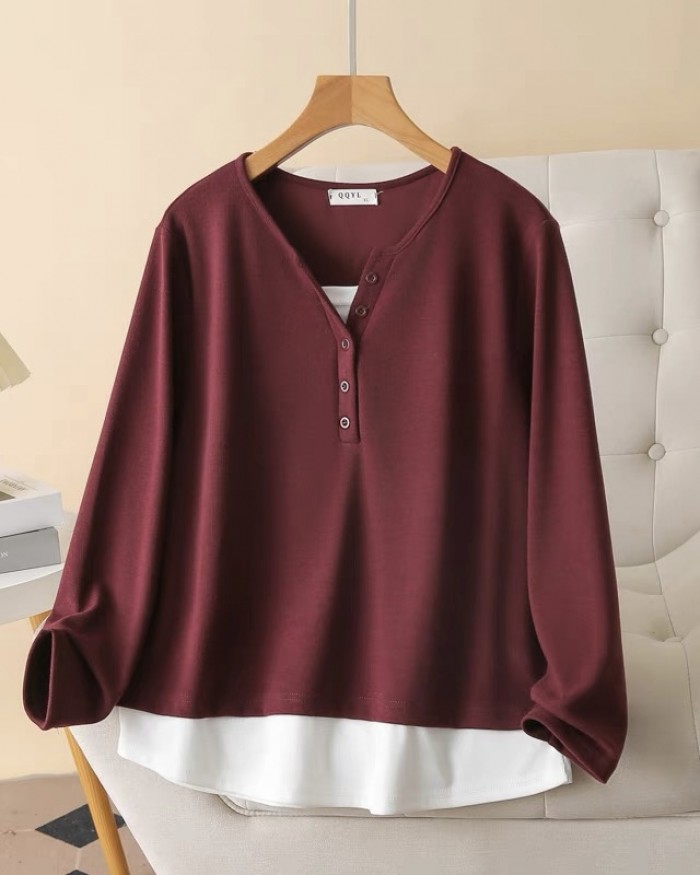 LM+  Combination blouse