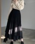 Flowy pleat skirt