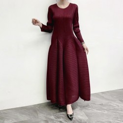 [PREMIUM] Long Pleated Dress