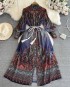 Baroque reflection dress