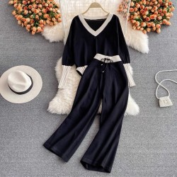 Knit Top and Pants set