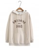 LM+ Statement hoodie pullover