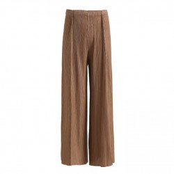 Pleated palazzo pants