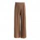 Pleated palazzo pants