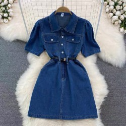 Denim tunic