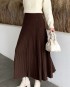 Basic knit skirt