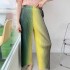 [PREMIUM] Ombre pleated pants