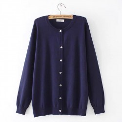 LM+ Knit button cardigan