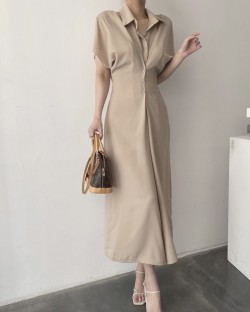 Button front dress