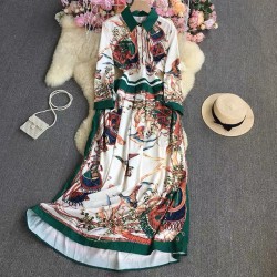 Long motif dress