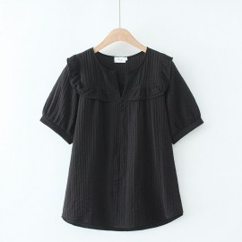 LM+  Ruffle Top