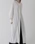 Long outer tunic with sash