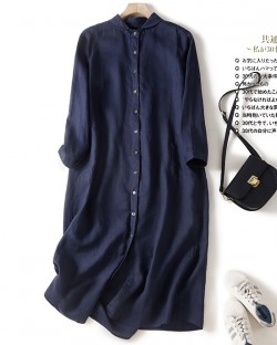 Long button tunic