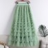 Long tutu tiered skirt