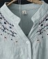 LM+ Embroidery detail blouse