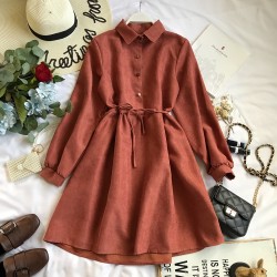 Dress with Button