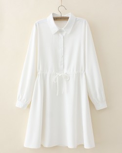 LM+ Drawstring tunic dress