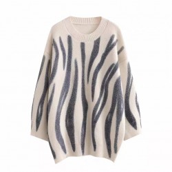 Motif Knit Pullover