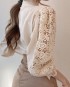 Victorian lace blouse