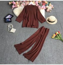 Knit Blouse and Pants set