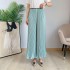 Pleated palazzo pants