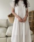 Eyelet broderie dress