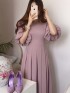 Bishop sleeves dress