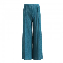 Pleated palazzo pants