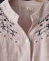 LM+ Embroidery detail blouse