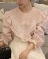 Victorian lace blouse