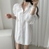 Long princess sleeves blouse