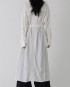 Long outer tunic with sash