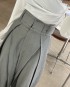 High waist frontsplit pants