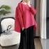 Pleated  asymmetrical blouse