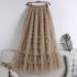 Long tutu tiered skirt