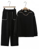 LM+ Collared pullover and pants set