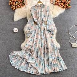 Long floral dress