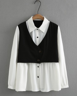 LM+ Combination blouse