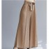 Palazzo pleated pants with sash