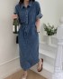 Denim dress