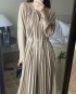 Loose pleatt dress