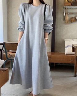 Casual dress with pockets