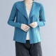 Pleated open cardigan