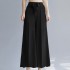 Palazzo pleated pants with sash