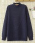 LM+ Long knit pullover