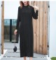 Pleated cardigan dress