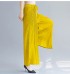 Palazzo pleated pants with sash